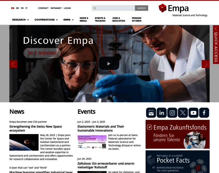 Empa.ch thumbnail Empa.ch thumbnail