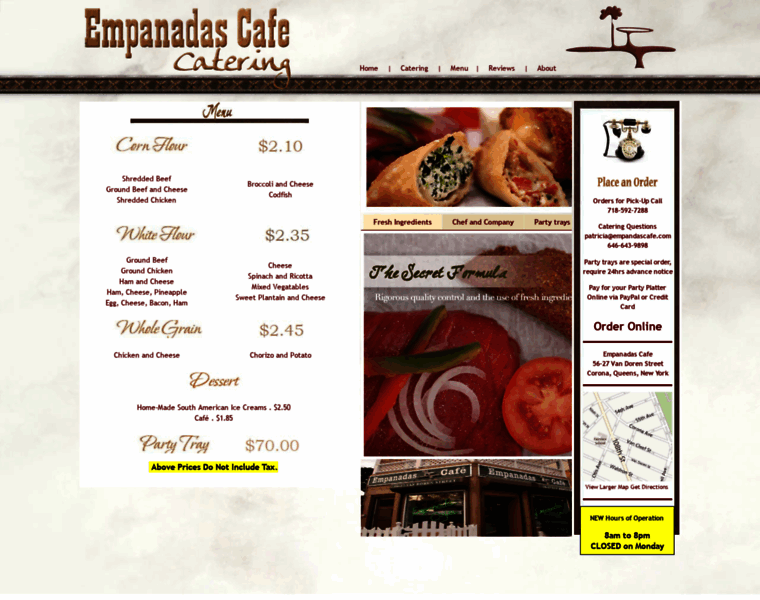Empanadascafe.com thumbnail