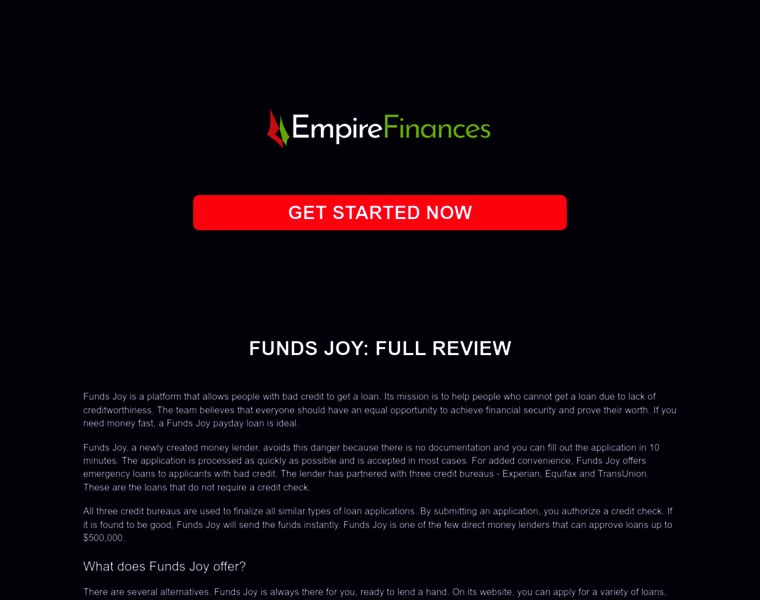 Empirefinances.net thumbnail