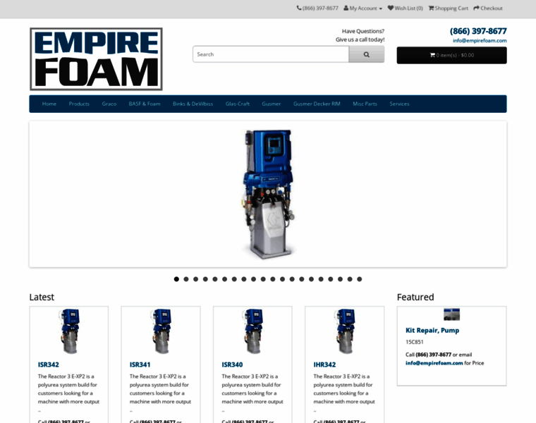 Empirefoam.com thumbnail