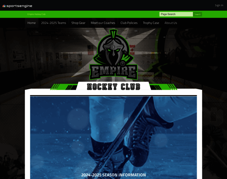 Empirehockeyclub.com thumbnail
