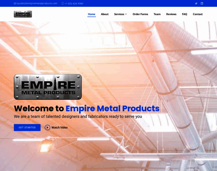 Empiremetalproducts.com thumbnail