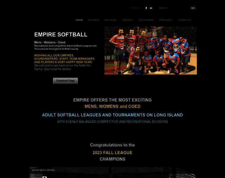 Empiresoftball.com thumbnail