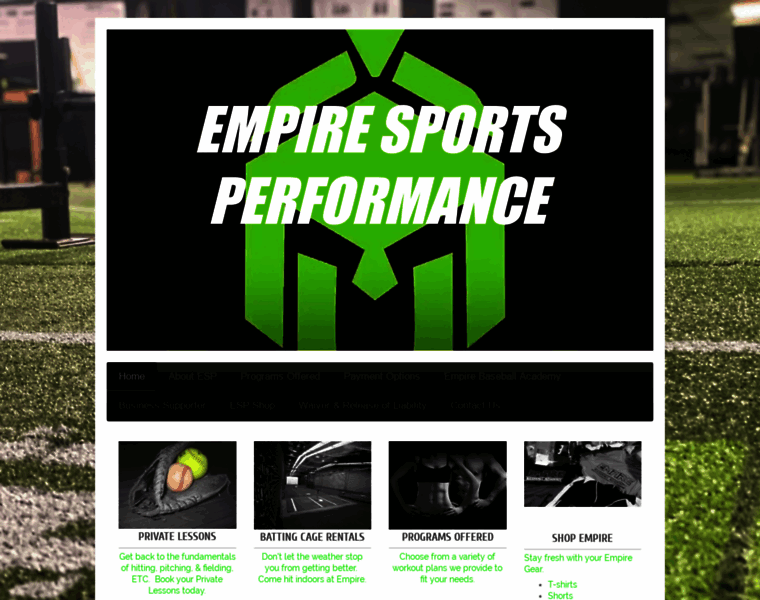 Empiresportsperformance.com thumbnail