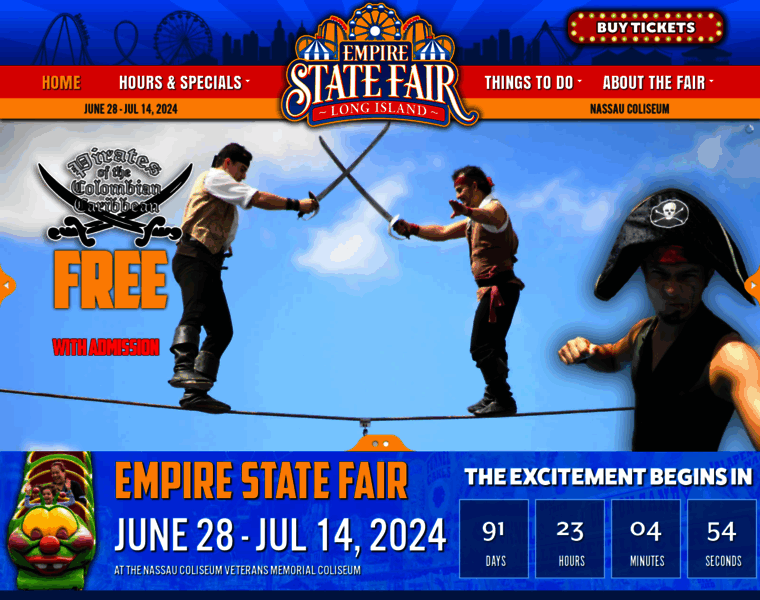 Empirestatefair.com thumbnail