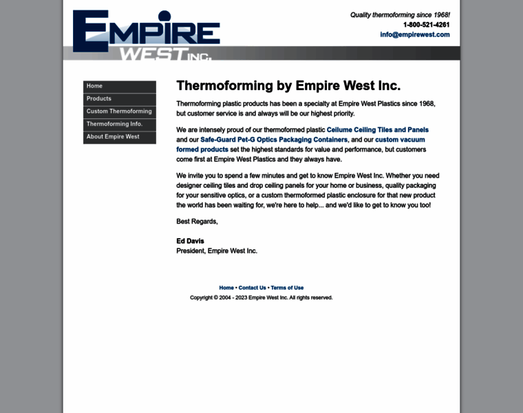 Empirewest.com thumbnail