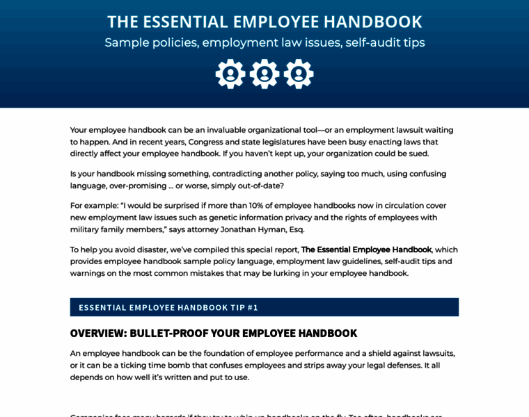 Employee-checklists.com thumbnail