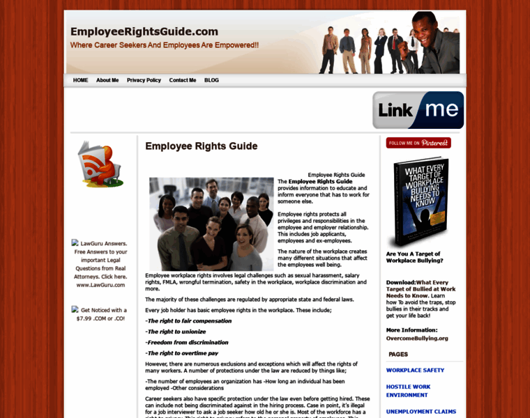 Employeerightsguide.com thumbnail