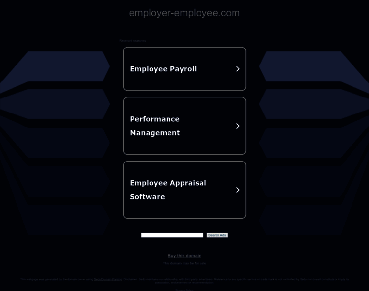 Employer-employee.com thumbnail
