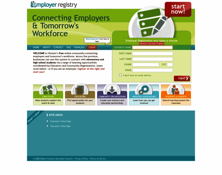 Employerregistry.ca thumbnail