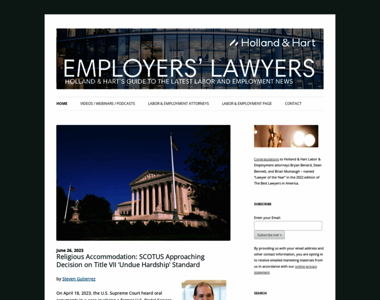 Employerslawyersblog.com thumbnail