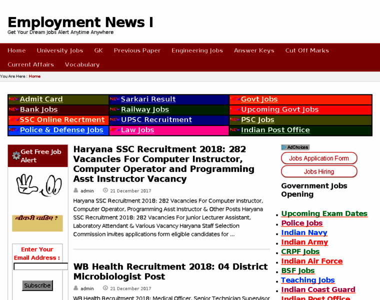 Employmentnews24.com thumbnail