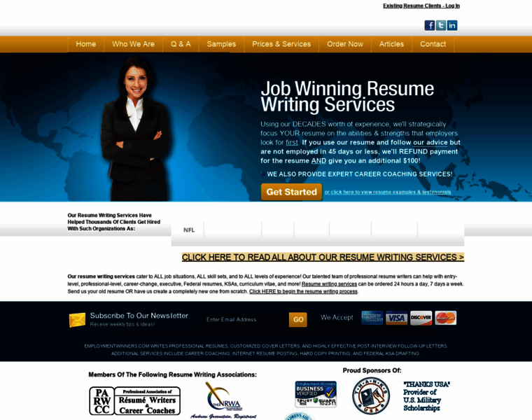 Employmentwinners.com thumbnail