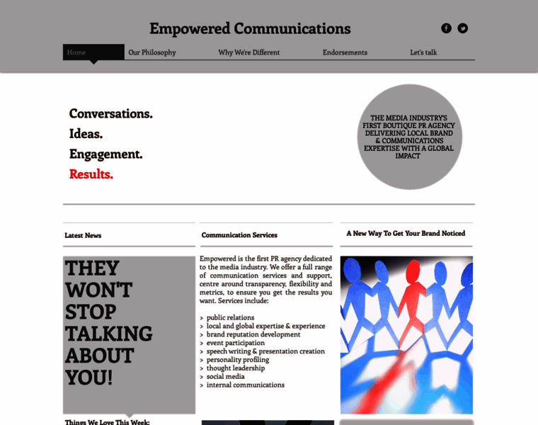 Empoweredcommunications.co.uk thumbnail