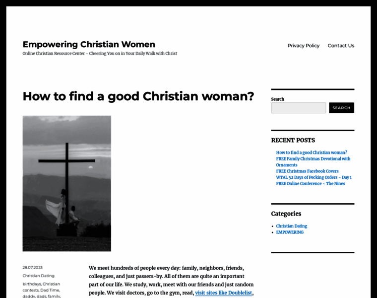 Empoweringchristianwomen.com thumbnail