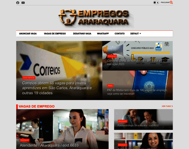 Empregosararaquara.com.br thumbnail