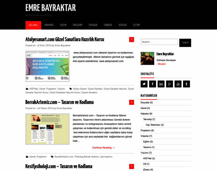 Emrebayraktar.org thumbnail