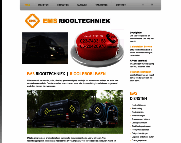 Ems-riooltechniek.nl thumbnail