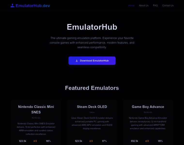 Emulatorhub.dev thumbnail Emulatorhub.dev thumbnail