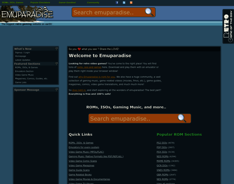 Emuparadise.org thumbnail