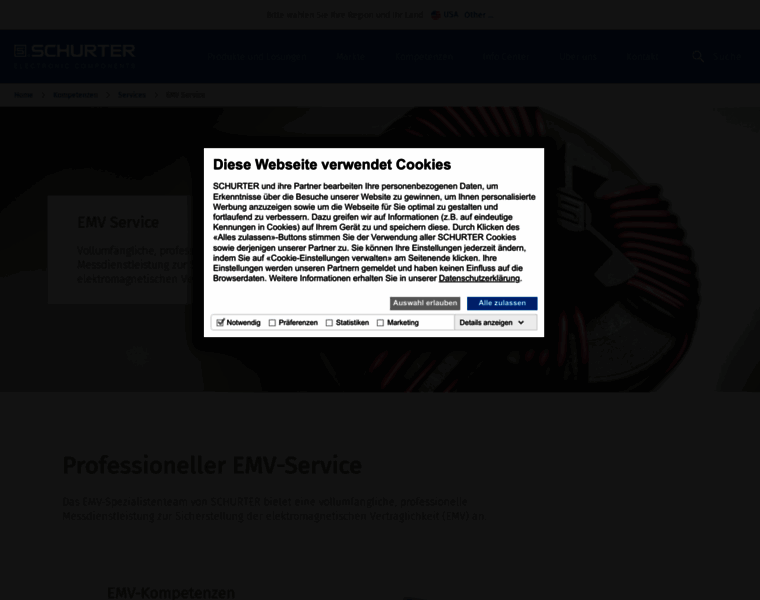Emv-service.schurter.ch thumbnail