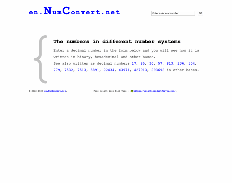 En.numconvert.net thumbnail