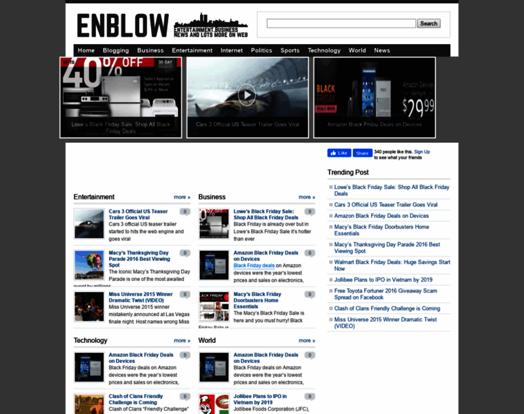 Enblow.com thumbnail