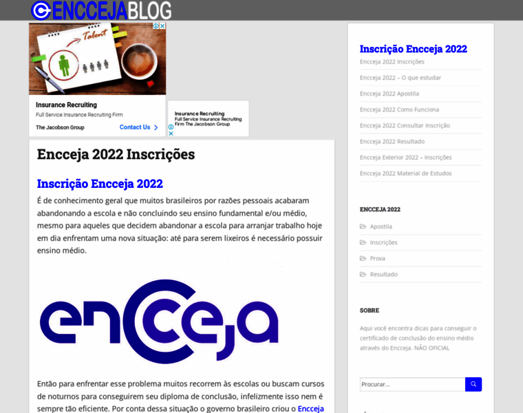 Encceja.blog.br thumbnail