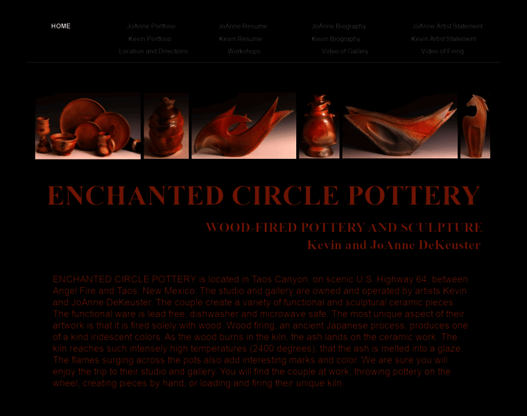 Enchantedcirclepottery.com thumbnail