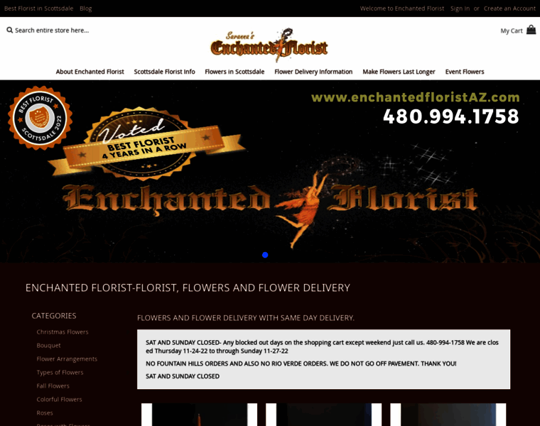 Enchantedfloristaz.com thumbnail