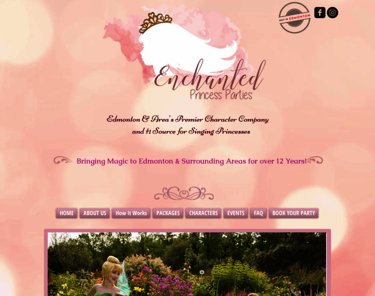 Enchantedparties.ca thumbnail