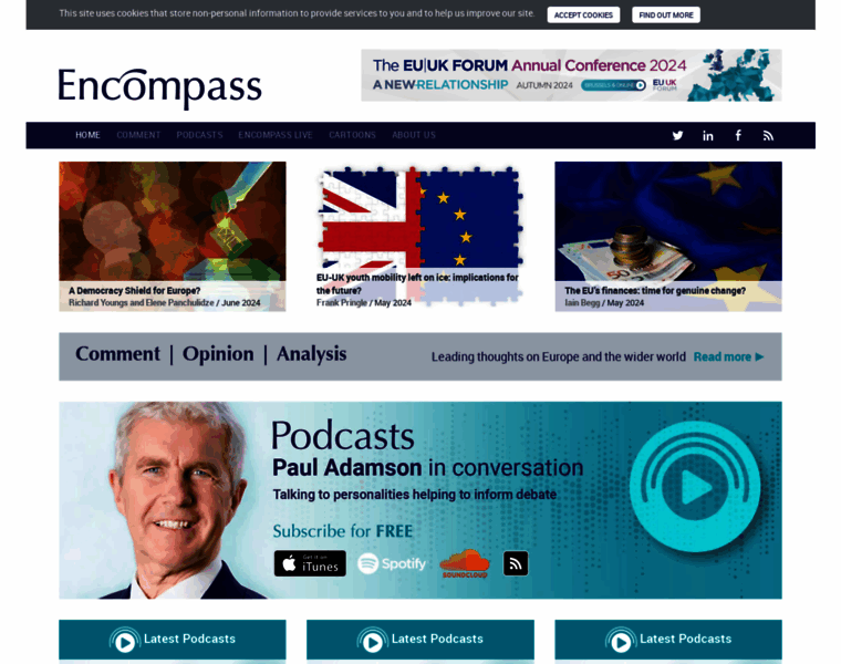 Encompass-europe.com thumbnail