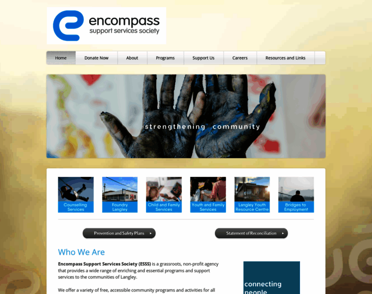 Encompass-supports.com thumbnail