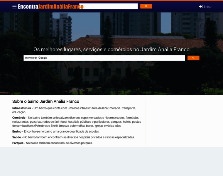 Encontrajardimanaliafranco.com.br thumbnail