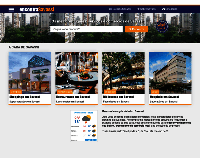 Encontrasavassi.com.br thumbnail