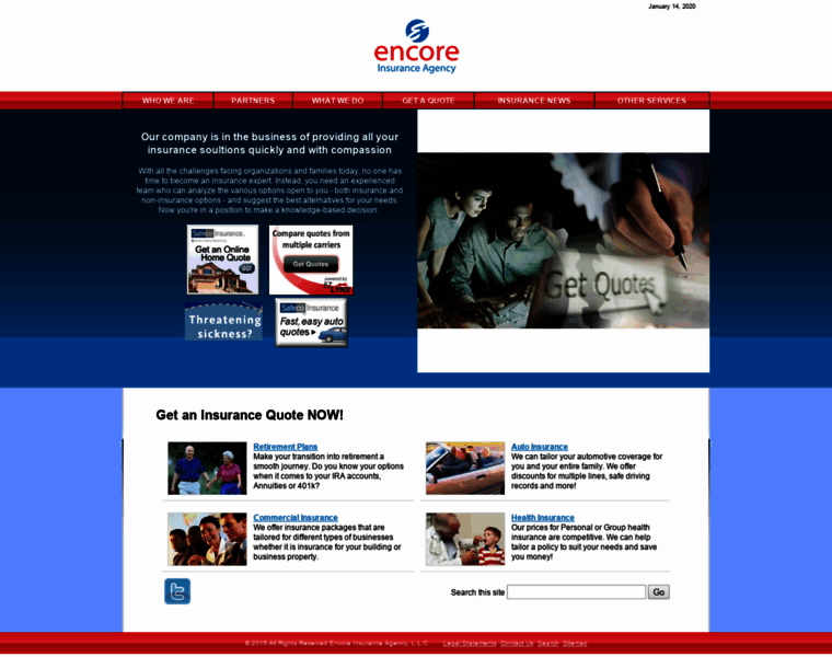 Encoreinsuranceagency.com thumbnail