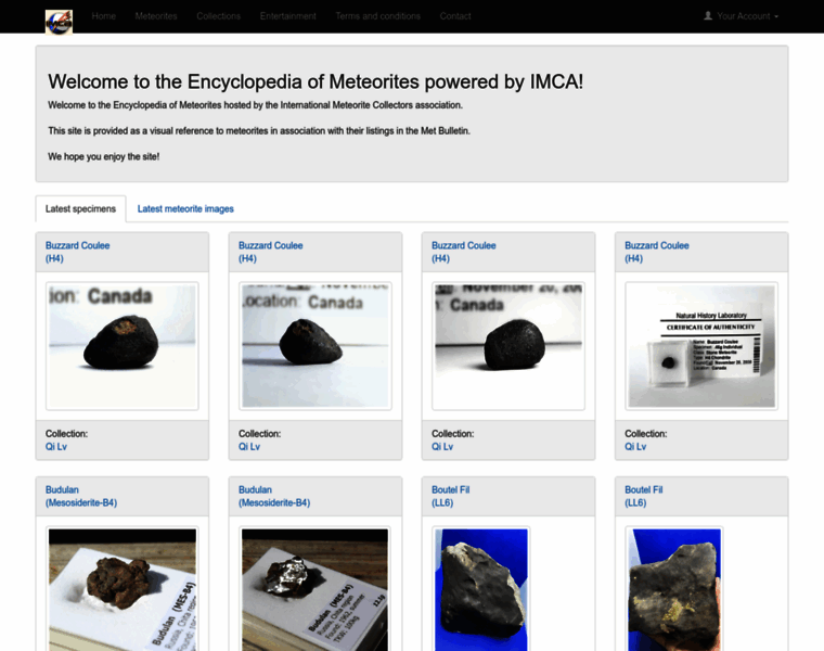 Encyclopedia-of-meteorites.com thumbnail