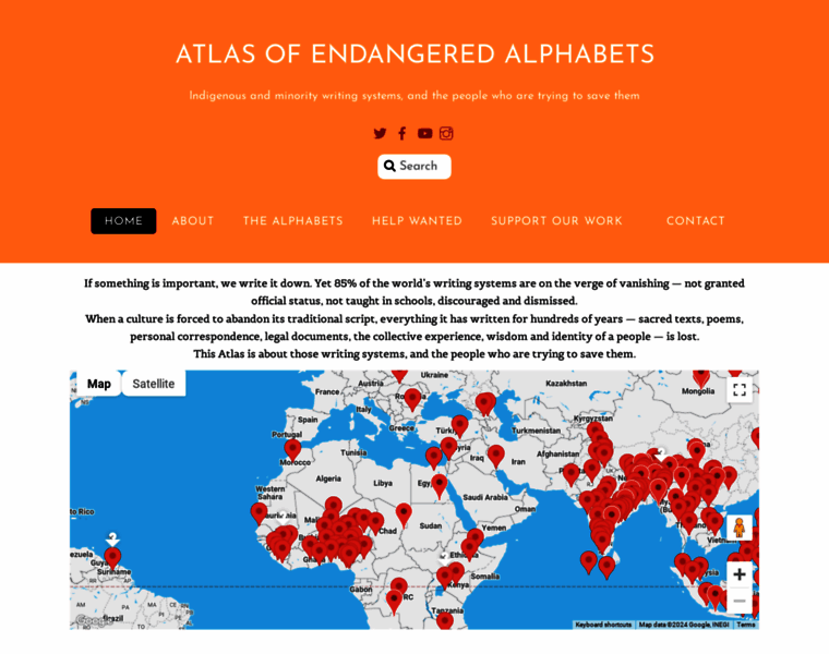 Endangeredalphabets.net thumbnail