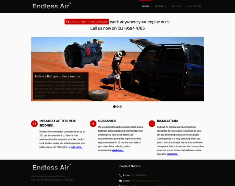 Endlessair.com.au thumbnail