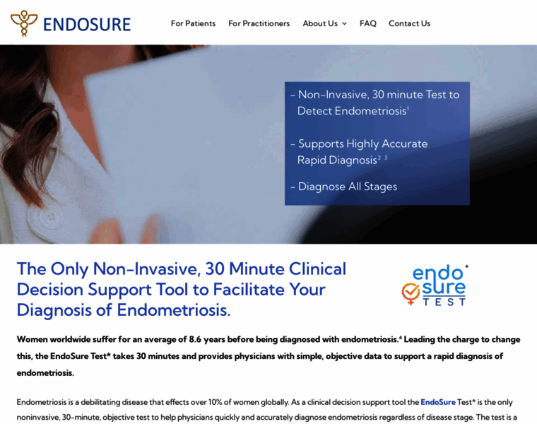 Endosure.com thumbnail