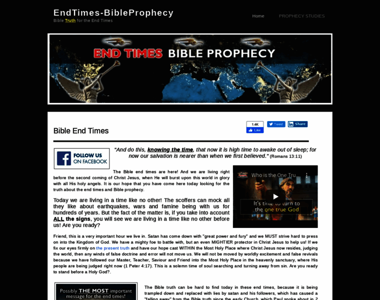 Endtimes-bibleprophecy.com thumbnail
