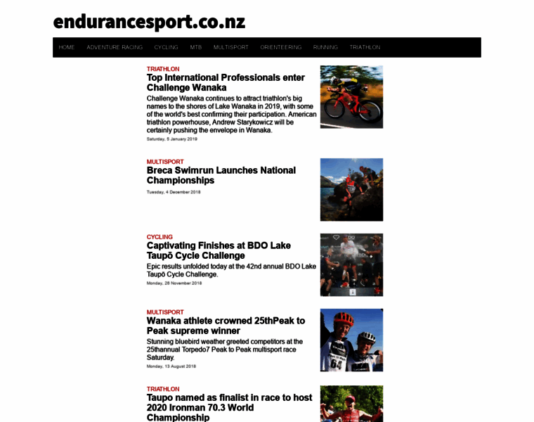 Endurancesport.co.nz thumbnail