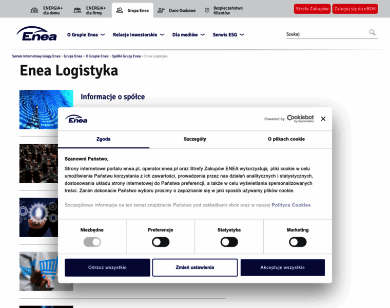 Enea-logistyka.pl thumbnail