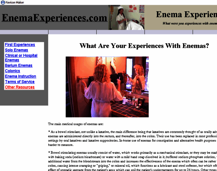 Enemaexperiences.com thumbnail