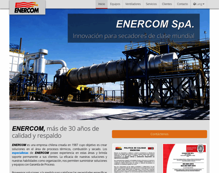 Enercom.cl thumbnail