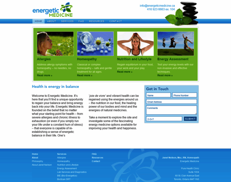 Energeticmedicine.ca thumbnail