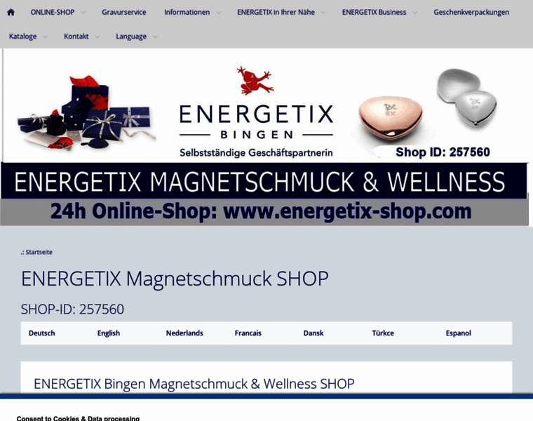 Energetix-shop.com thumbnail
