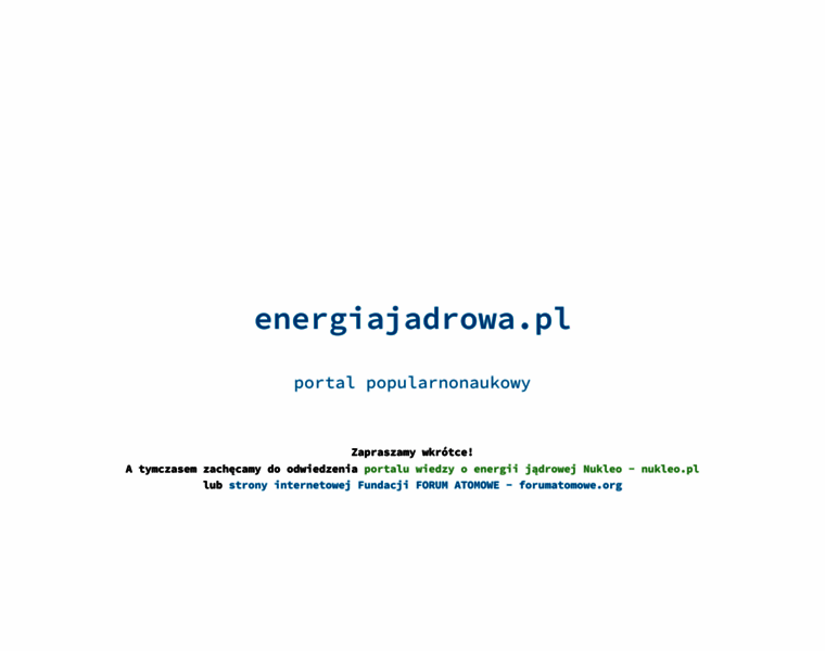Energiajadrowa.pl thumbnail