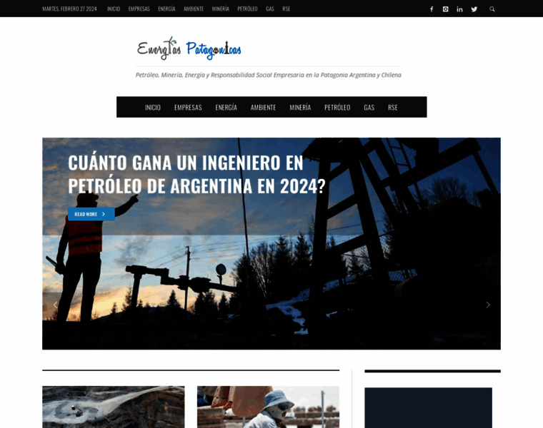 Energiaspatagonicas.com thumbnail