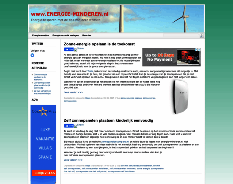 Energie-minderen.nl thumbnail